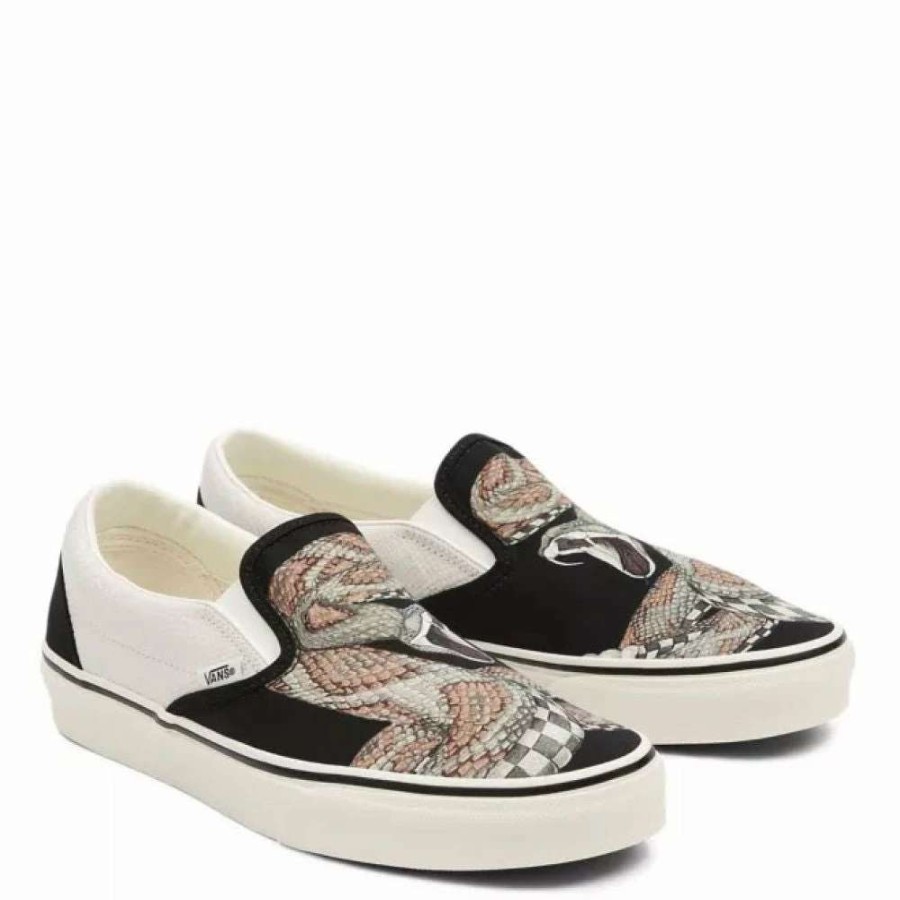 Slip-Ons * | Vans Desert Classic Slip-On In Snake/Black