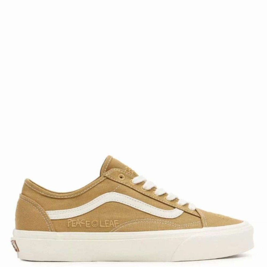 Low Top * | Vans Women'S Eco Theory Old Skool Tapered In Mustard Gold/True White