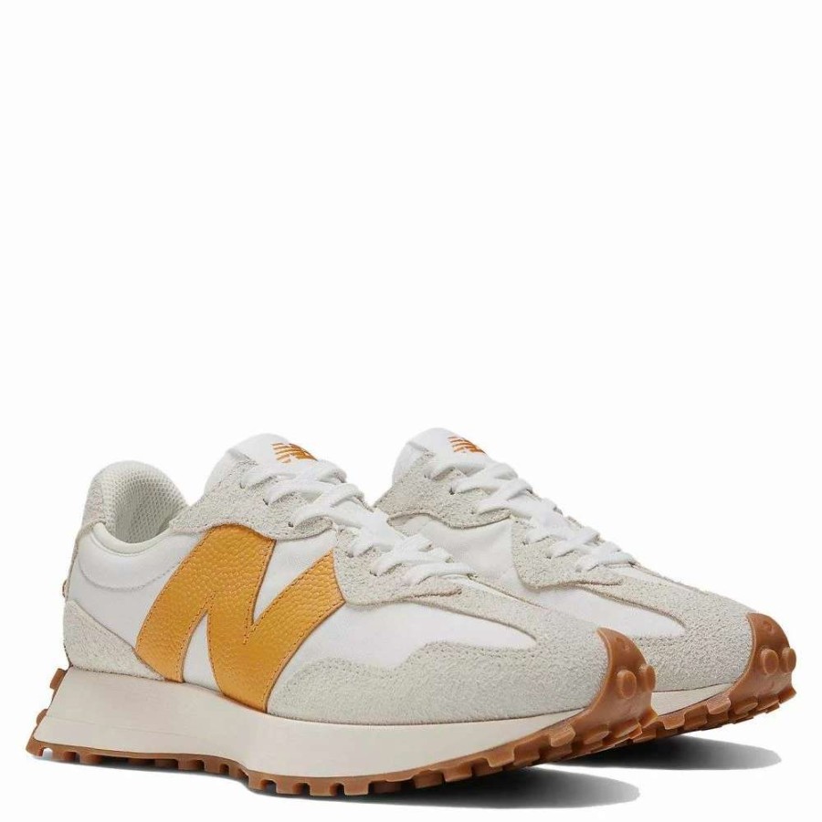 Athletic * | New Balance Women'S 327 In Sea Salt With Golden Hour