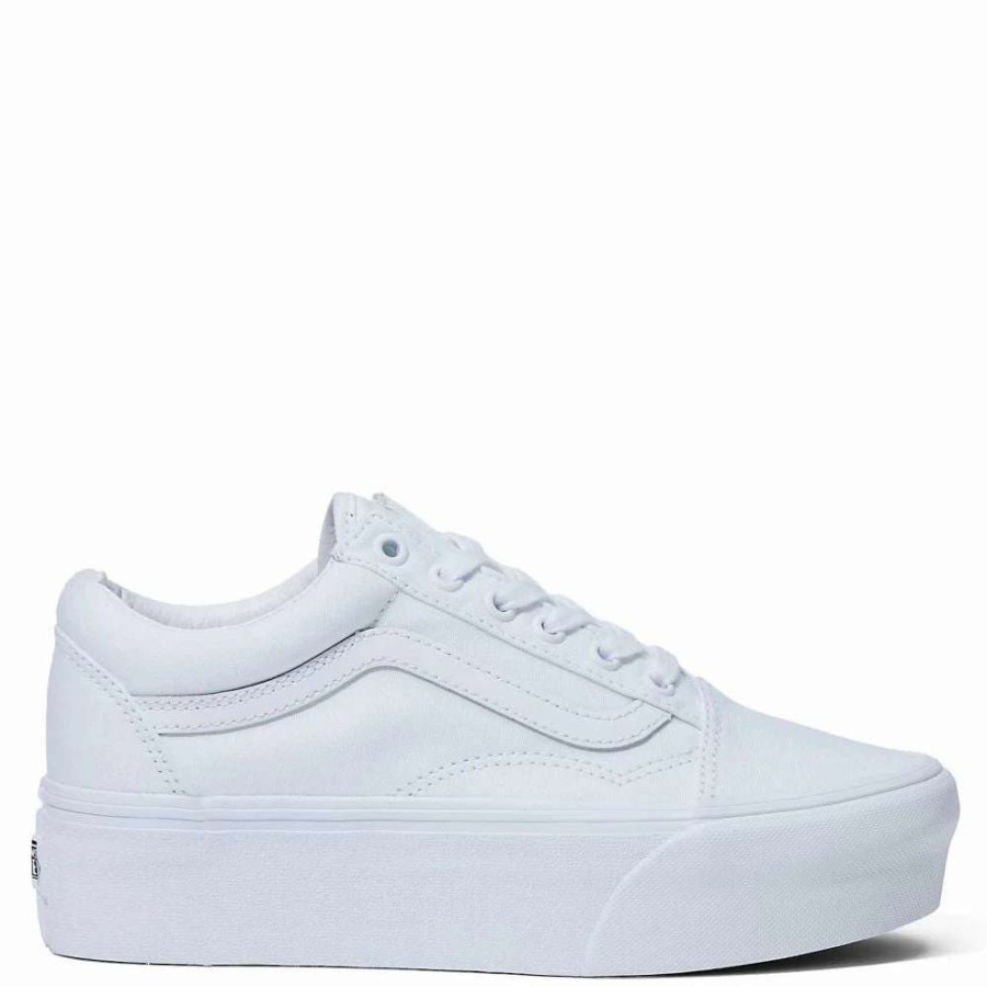 Platform * | Vans Women'S Old Skool Stackform In True White