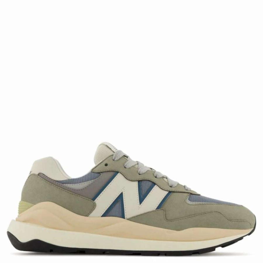 Athletic * | New Balance 57/40 In Vetiver With Mallard Blue