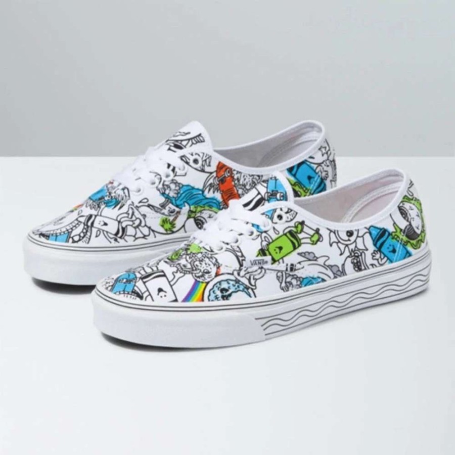 Low Top * | Vans X Crayola Authentic In Diy/Sketch Your Way