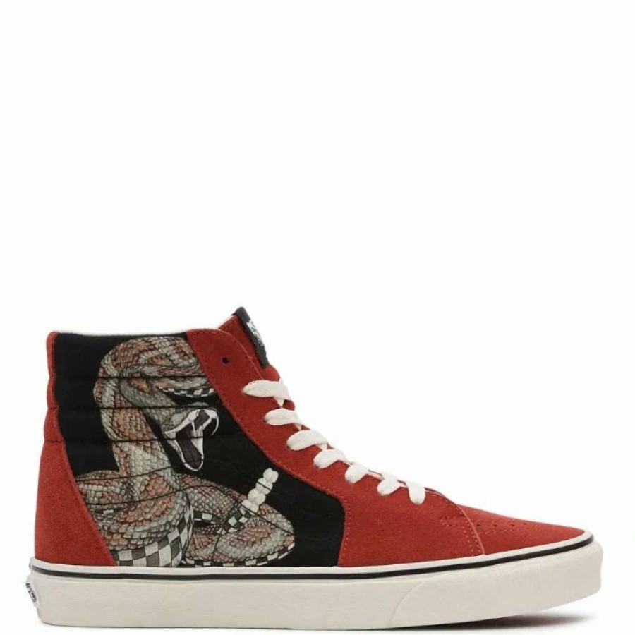 High Top * | Vans Desert Sk8-Hi In Snake/Chili Oil