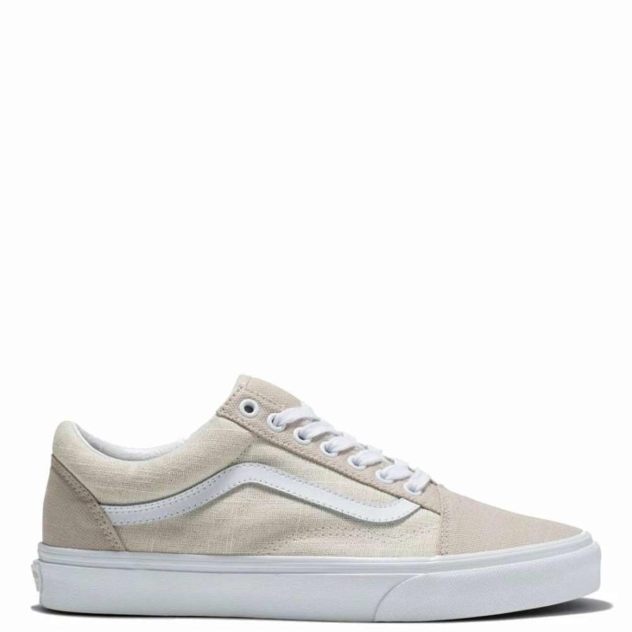 Low Top * | Vans Summer Linen Old Skool In Natural