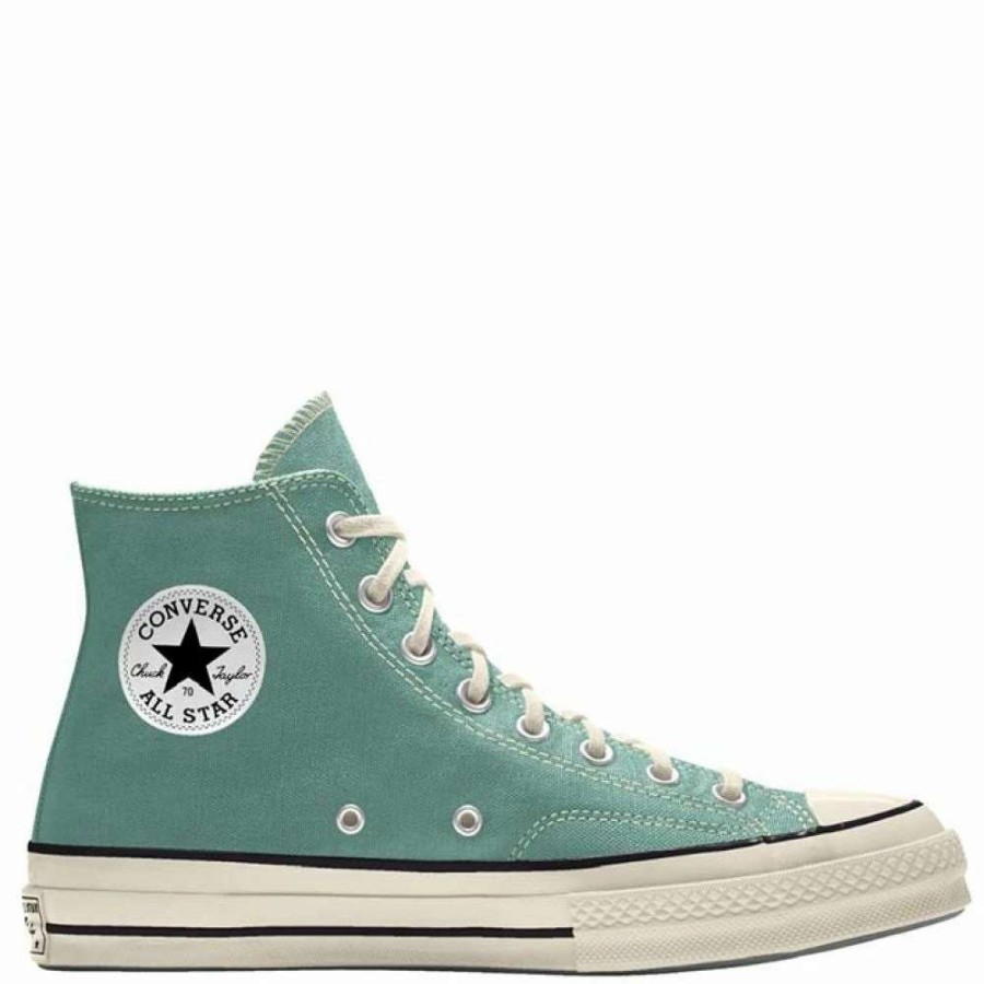 High Top * | Converse Chuck 70 Hi Recycled Rpet Canvas In Soft Juniper/Egret/Black