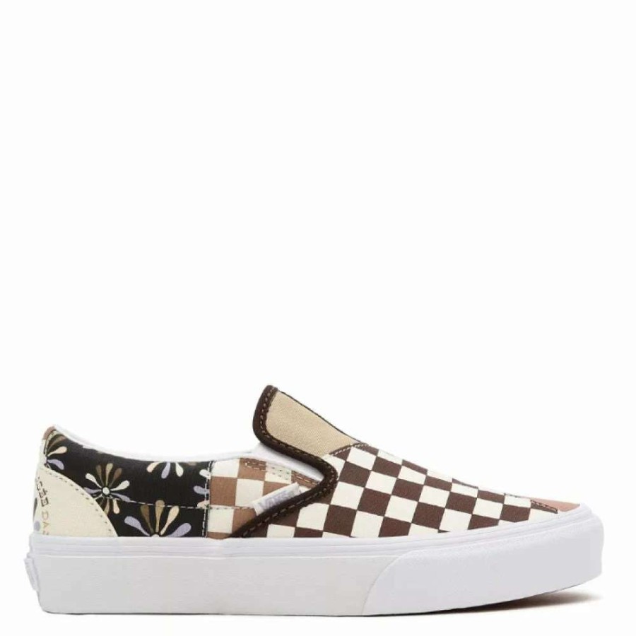 Slip-Ons * | Vans Divine Energy Classic Slip-On Patchwork In Multi/True White