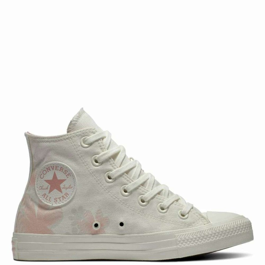 High Top * | Converse Women'S Chuck Taylor All Star Desert Floral High Top In Rust Pink