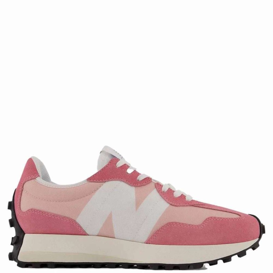 Athletic * | New Balance Women'S 327 In Natural Pink With White