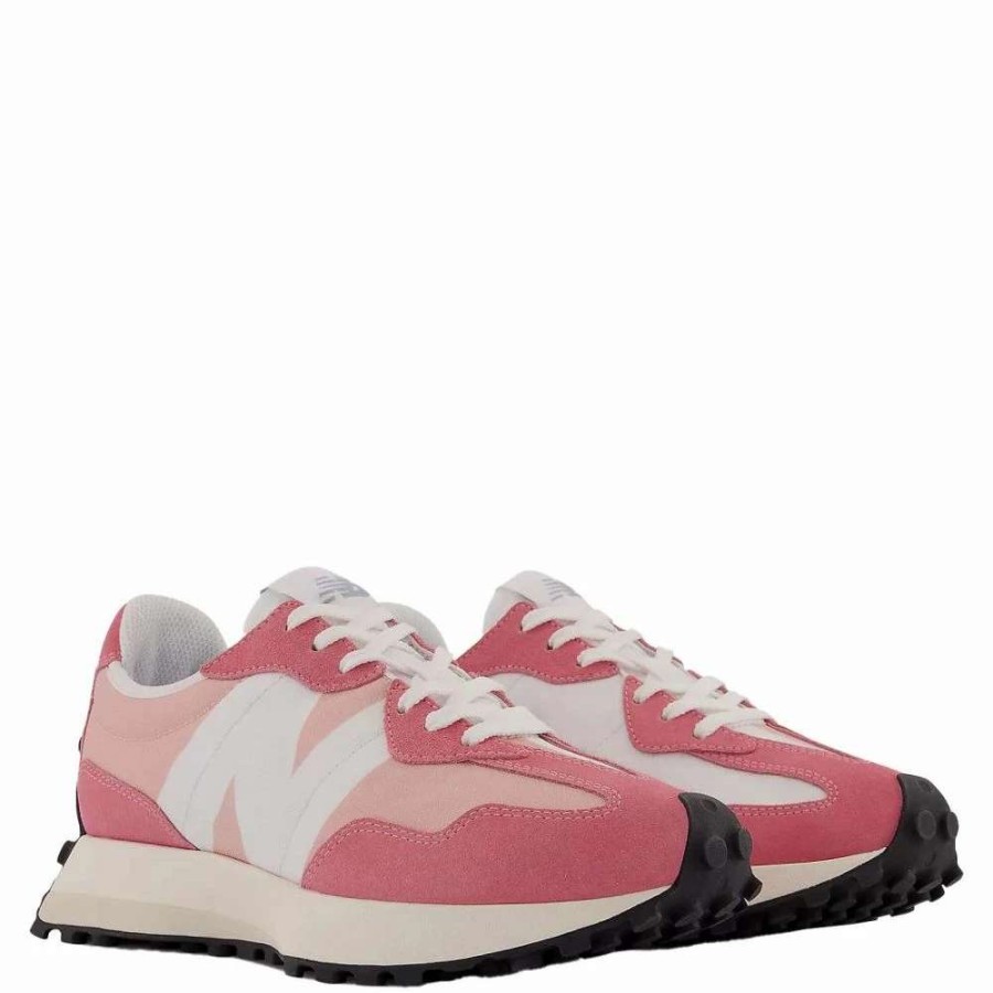 Athletic * | New Balance Women'S 327 In Natural Pink With White