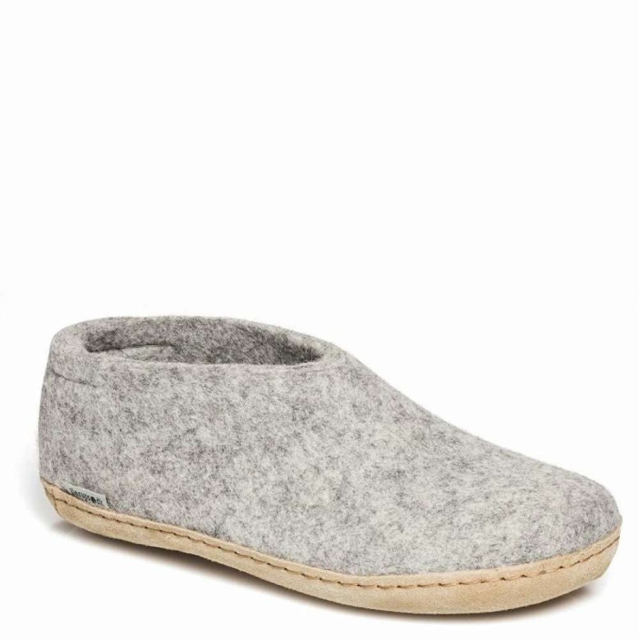 Indoor * | Glerups Shoe Leather Sole In Grey