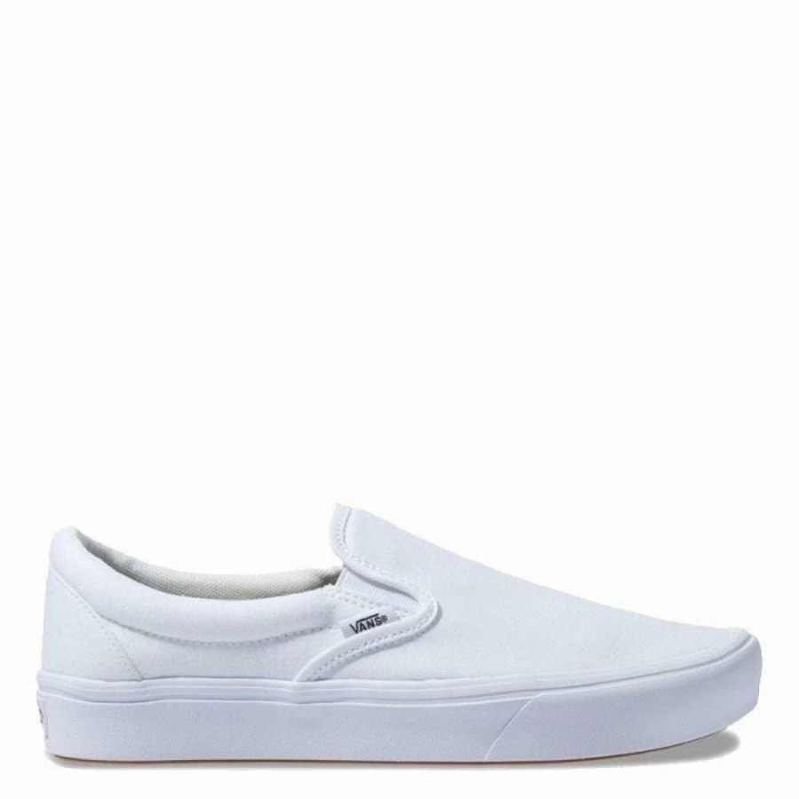 Slip-Ons * | Vans Comfycush Slip-On In White