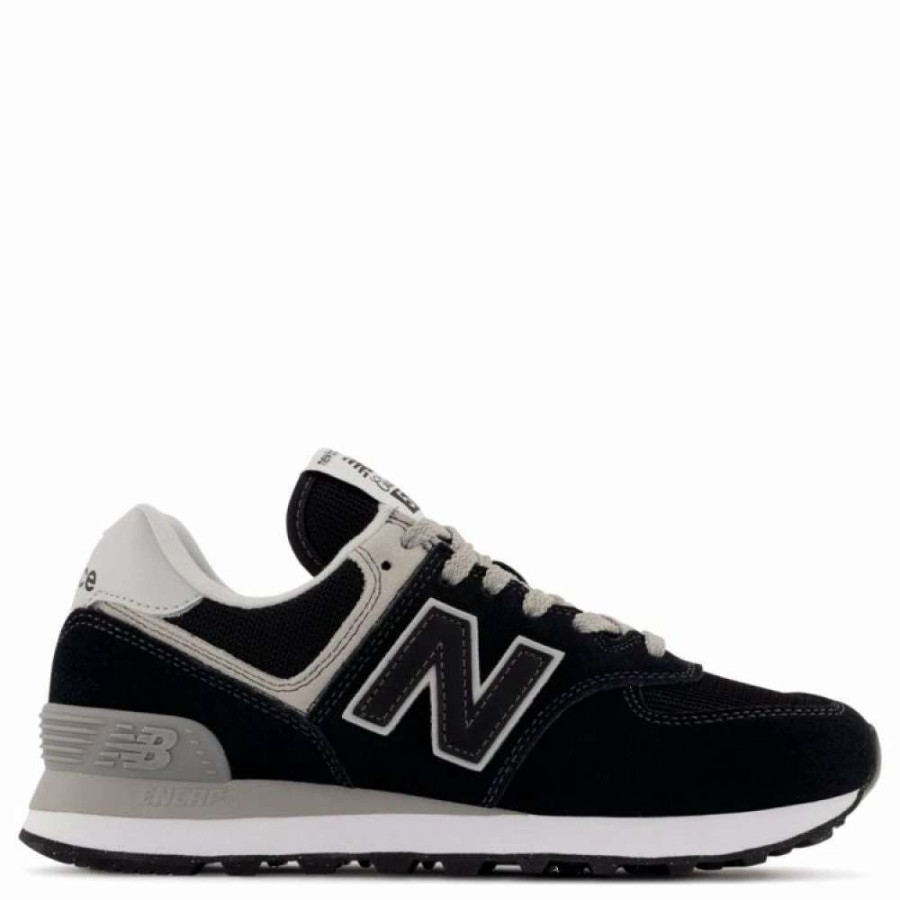 Athletic * | New Balance Women'S 574V3 In Black With White