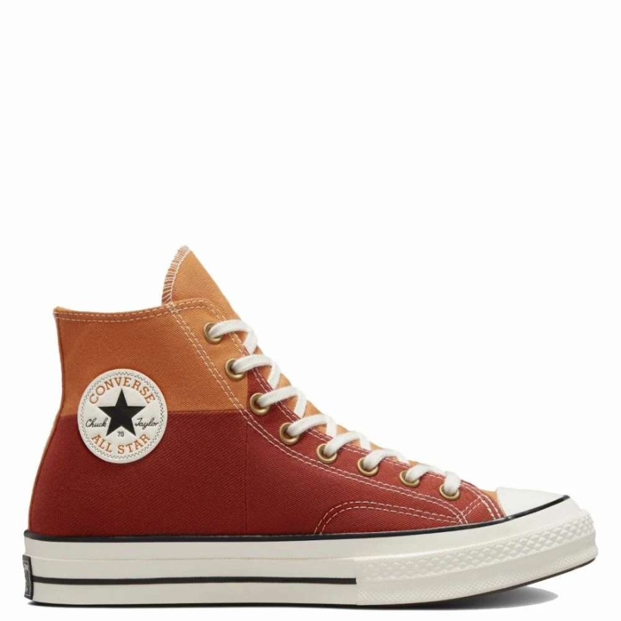 High Top * | Converse Chuck 70 Colourblocked In Monarch/Rugged Orange/Egret