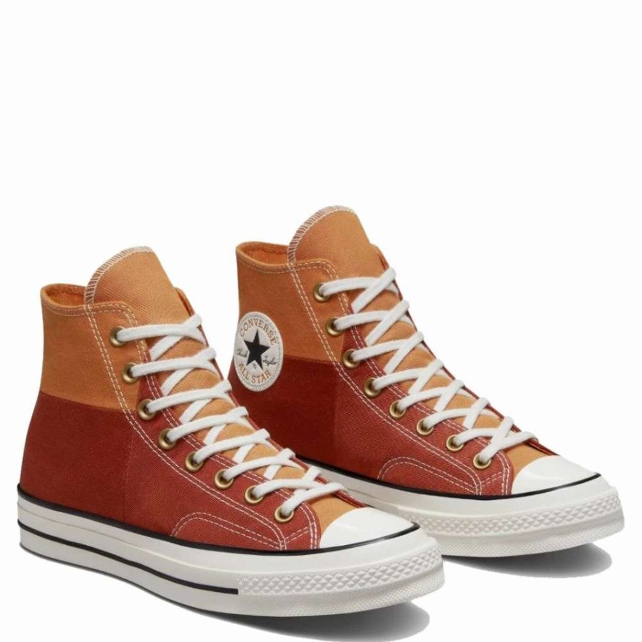 High Top * | Converse Chuck 70 Colourblocked In Monarch/Rugged Orange/Egret