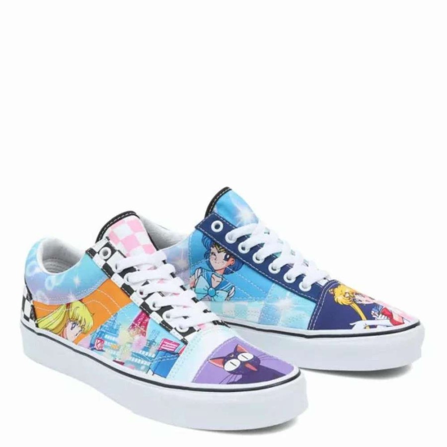 Low Top * | Vans X Pretty Guardian Sailor Moon Old Skool Patchwork In Multicolour