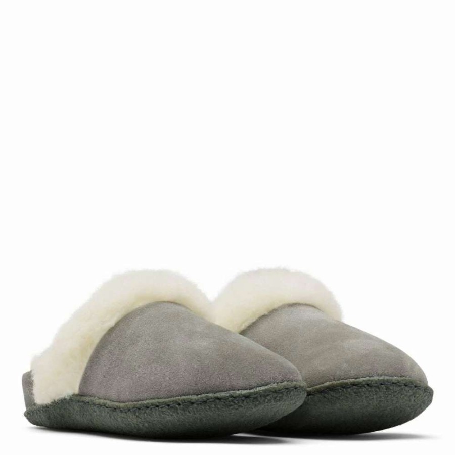 Indoor * | Sorel Women'S Nakiska Slide Ii Slipper In Quarry/Grill