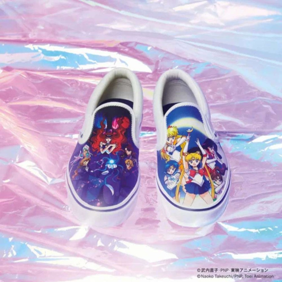 Slip-Ons * | Vans X Pretty Guardian Sailor Moon Comfycush Slip-On In Multi