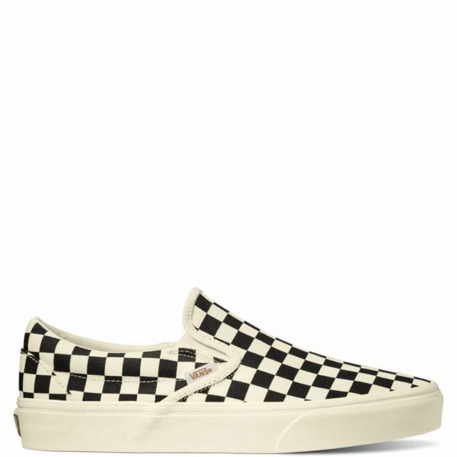 Slip-Ons * | Vans Eco Theory Classic Slip-On In Checkerboard