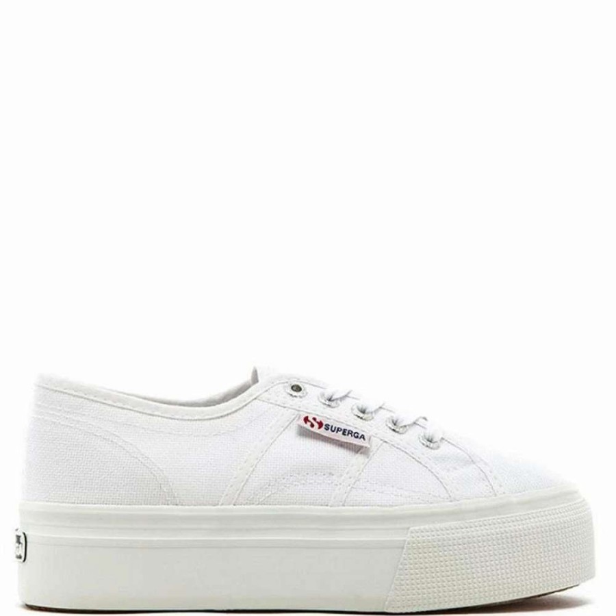 Platform * | Superga Women'S 2790 Acotw In White