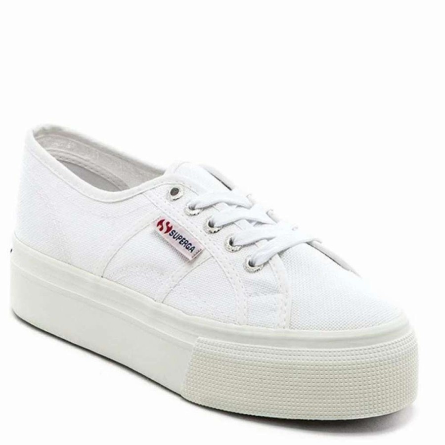 Platform * | Superga Women'S 2790 Acotw In White