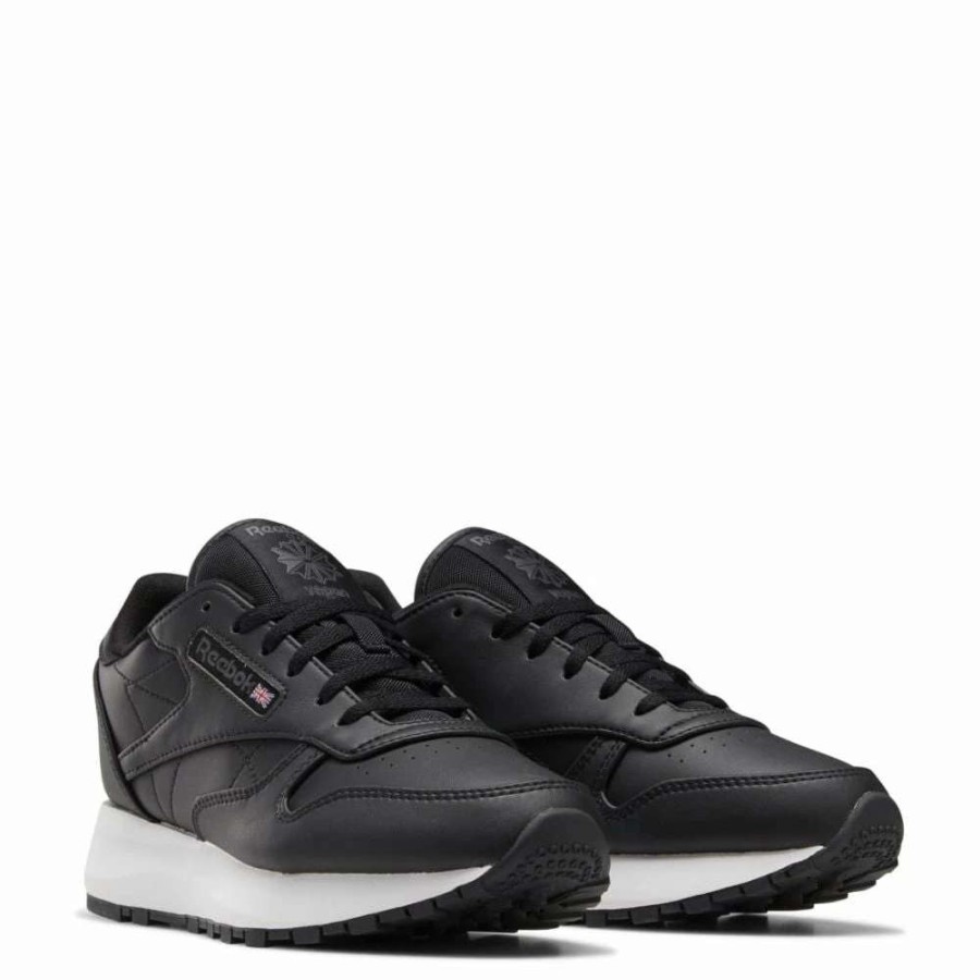 Athletic * | Reebok Women'S Classic Sp Vegan In Core Black/Pure Grey 7