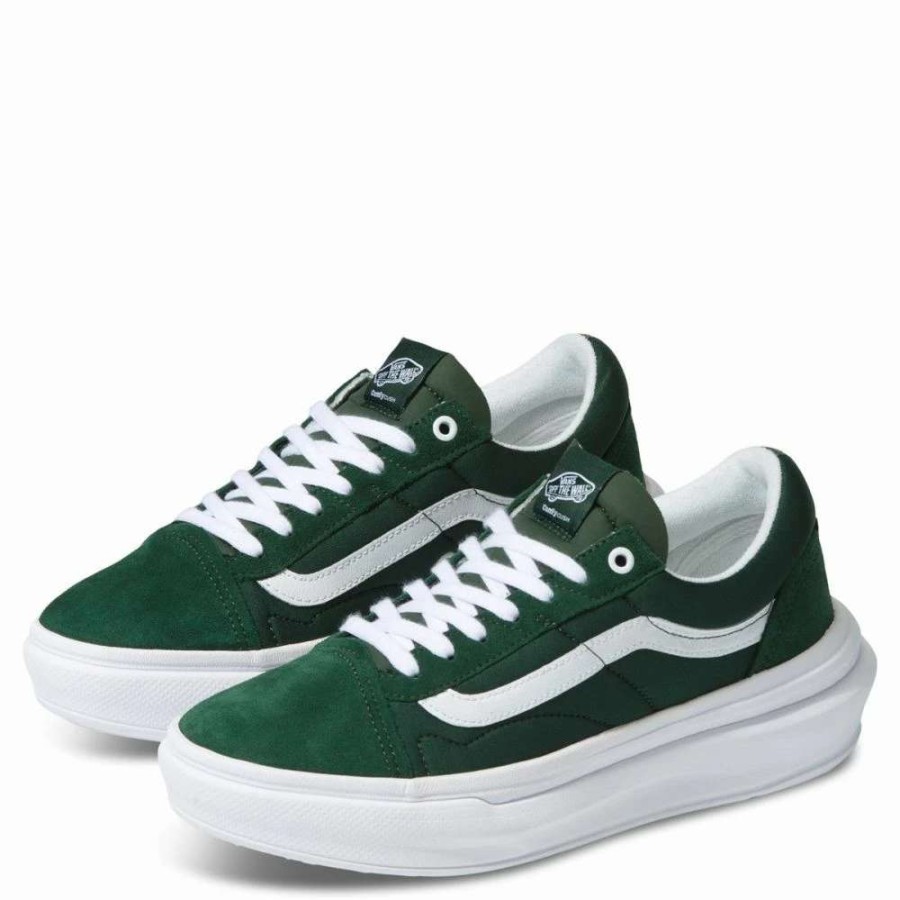 Low Top * | Vans Old Skool Over In Dark Green/White