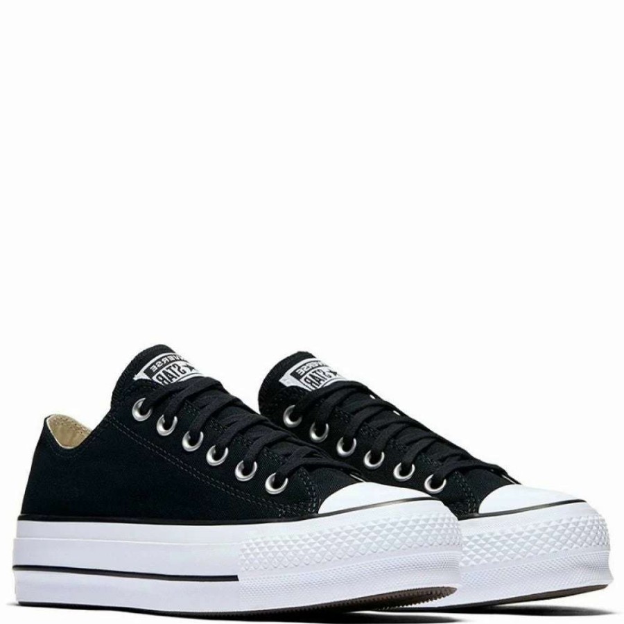 Platform * | Converse Women'S Chuck Taylor All Star Lift Low Top In Black