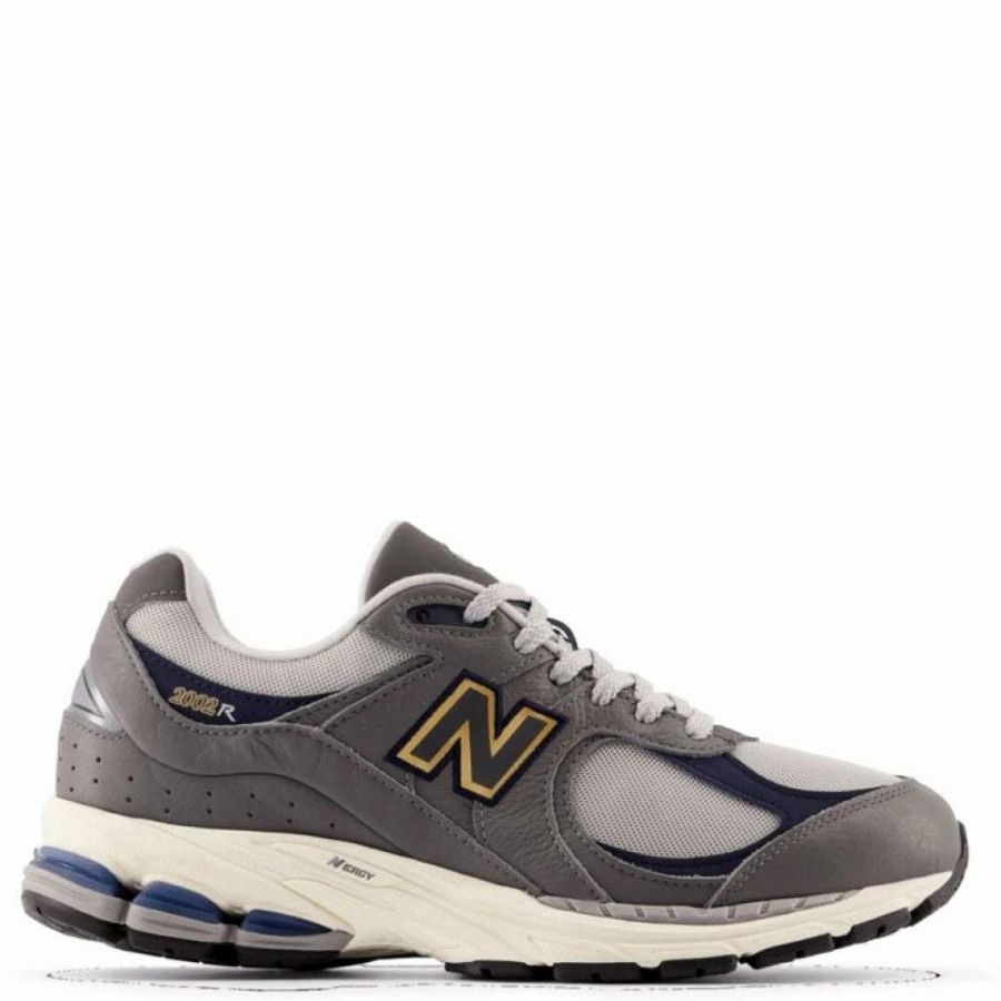 Athletic * | New Balance 2002R In Castlerock With Eclipse And Gold Metallic