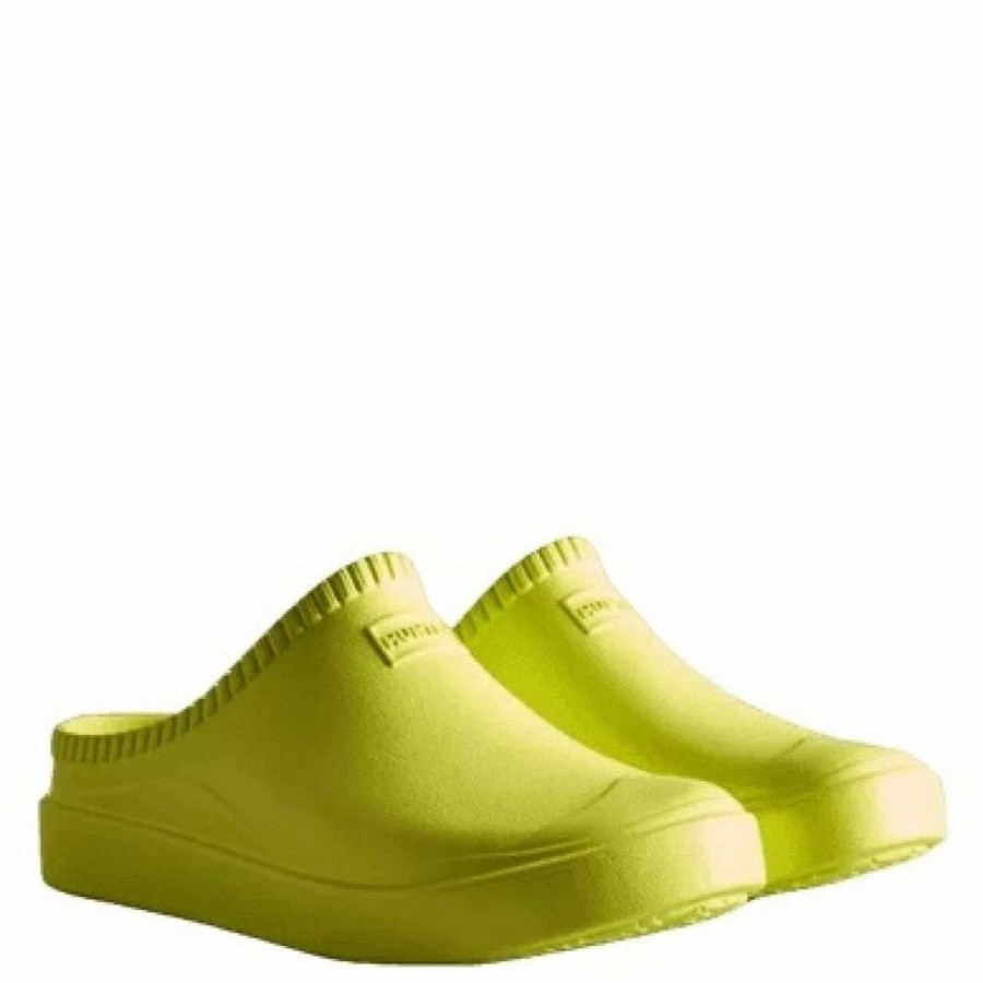 Outdoor * | Hunter Women'S In/Out Bloom Clogs In Zesty Yellow