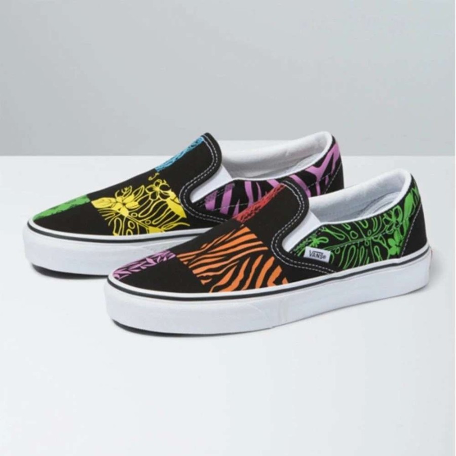 Slip-Ons * | Vans X Crayola Classic Slip-On In Diy/Trace Your Dreams