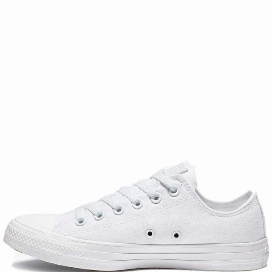 Low Top * | Converse Chuck Taylor All Star Mono Canvas Low Top In White Mono