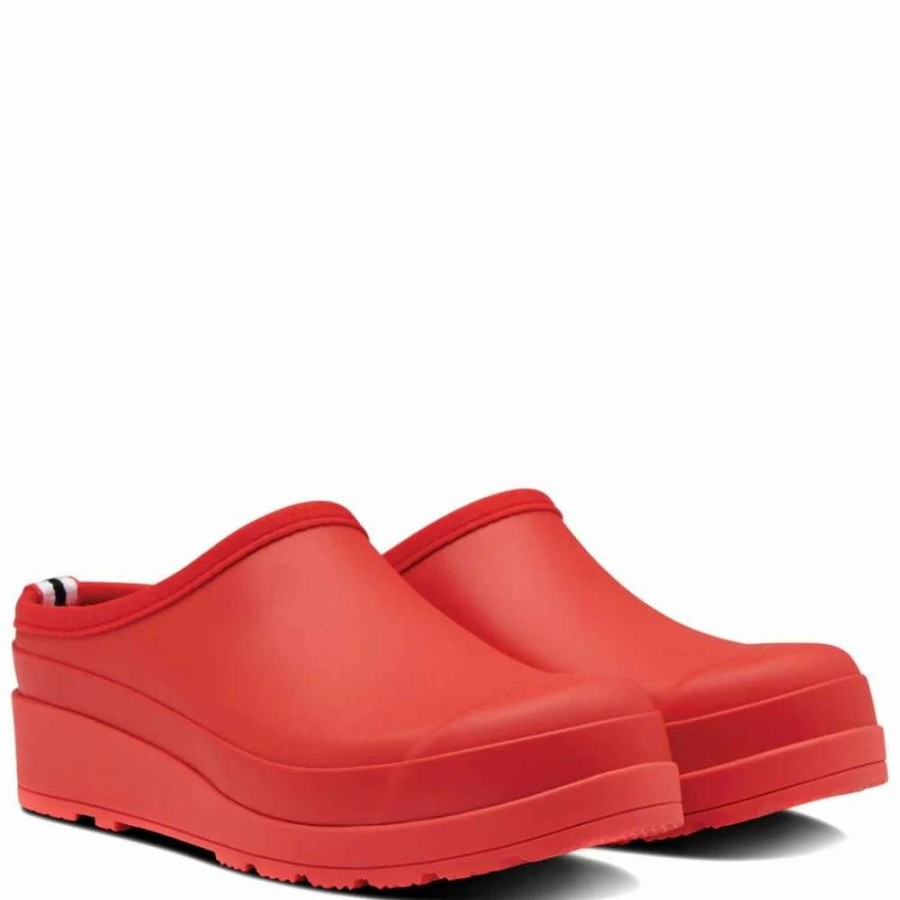 Outdoor * | Hunter Women'S Play Clogs In Red