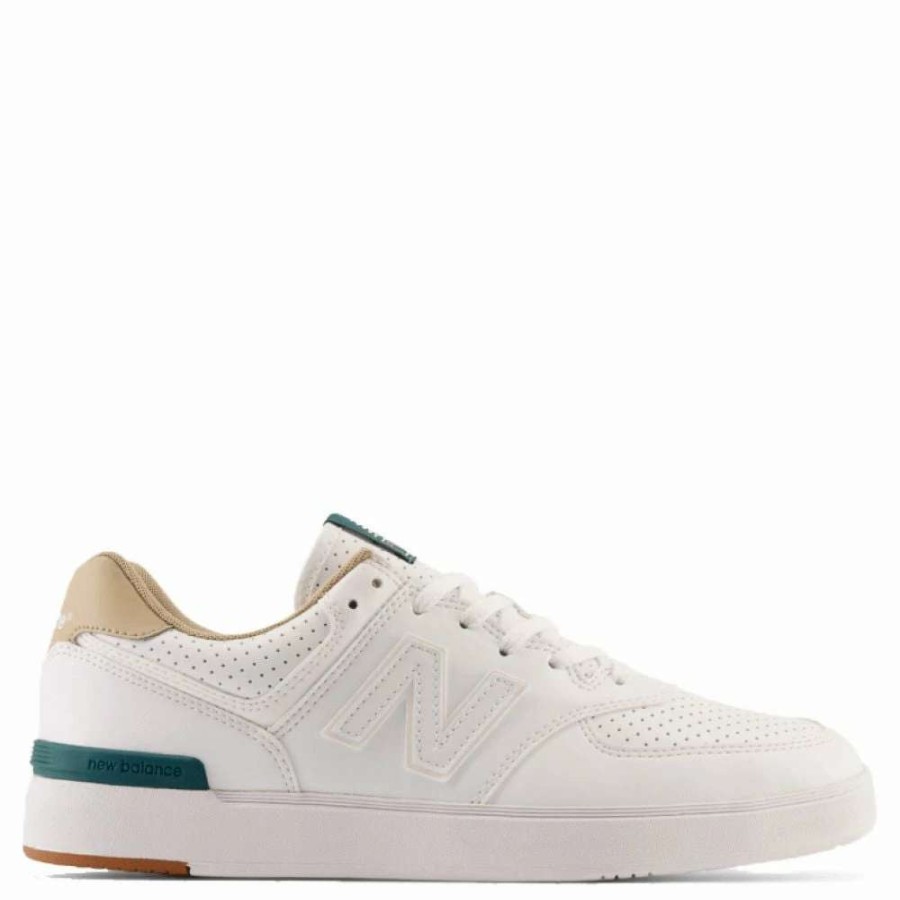 Athletic * | New Balance 574 Court In White With Tan