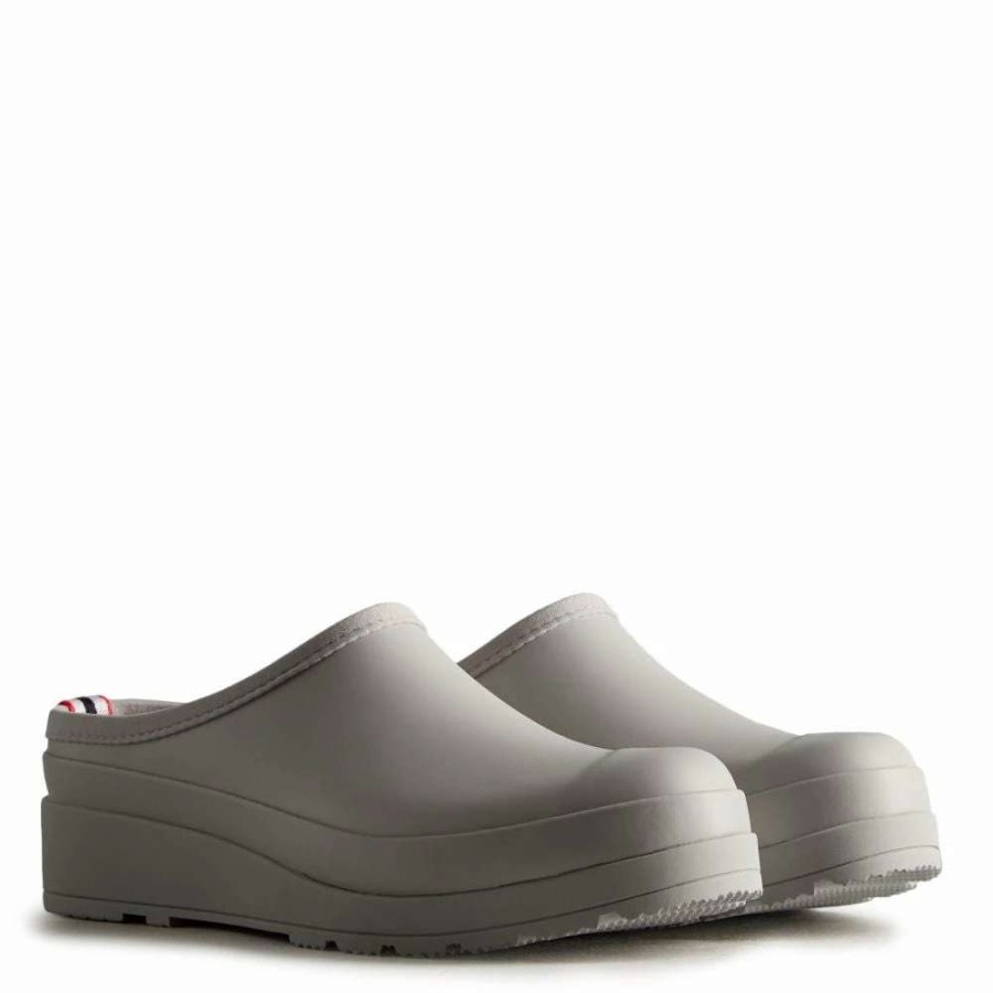 Outdoor * | Hunter Women'S Play Clogs In Zinc Grey