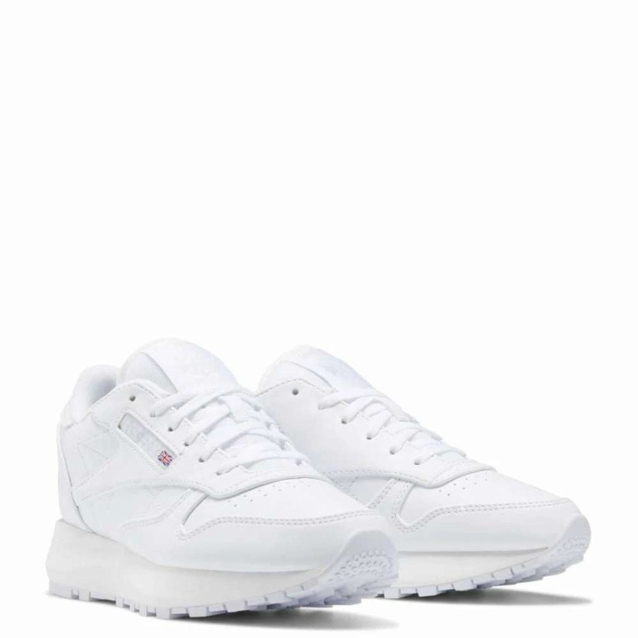 Athletic * | Reebok Women'S Classic Sp Vegan In Ftwr White/Pure Grey 2