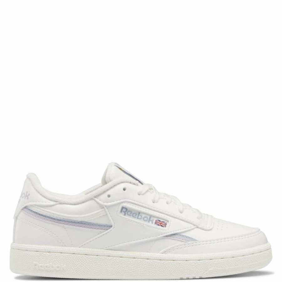 Low Top * | Reebok Women'S Vegan Club C 85 In Chalk/Gable Grey/Quartz Glow