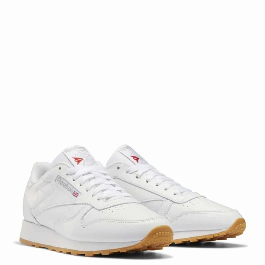 Athletic * | Reebok Women'S Classic Leather In Ftwr White/Pure Grey 3/Rubber Gum 3