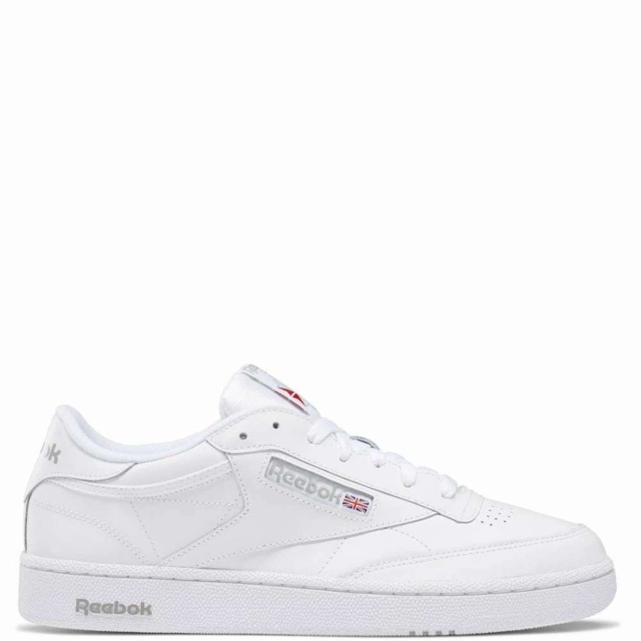 Low Top * | Reebok Women'S Club C 85 In White/Sheer Grey