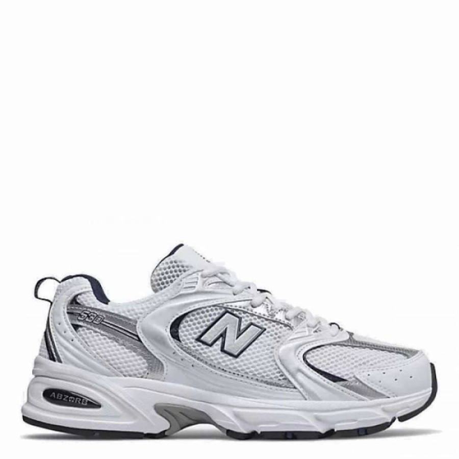 Athletic * | New Balance 530 In White With Natural Indigo