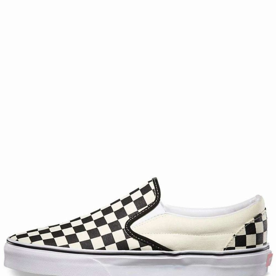 Slip-Ons * | Vans Checkerboard Slip-On In Black/Off White