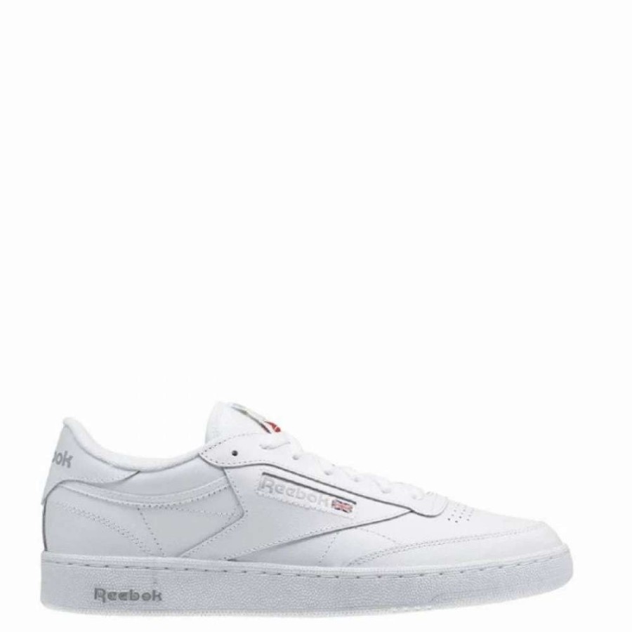 Low Top * | Reebok Club C 85 In White/Sheer Grey