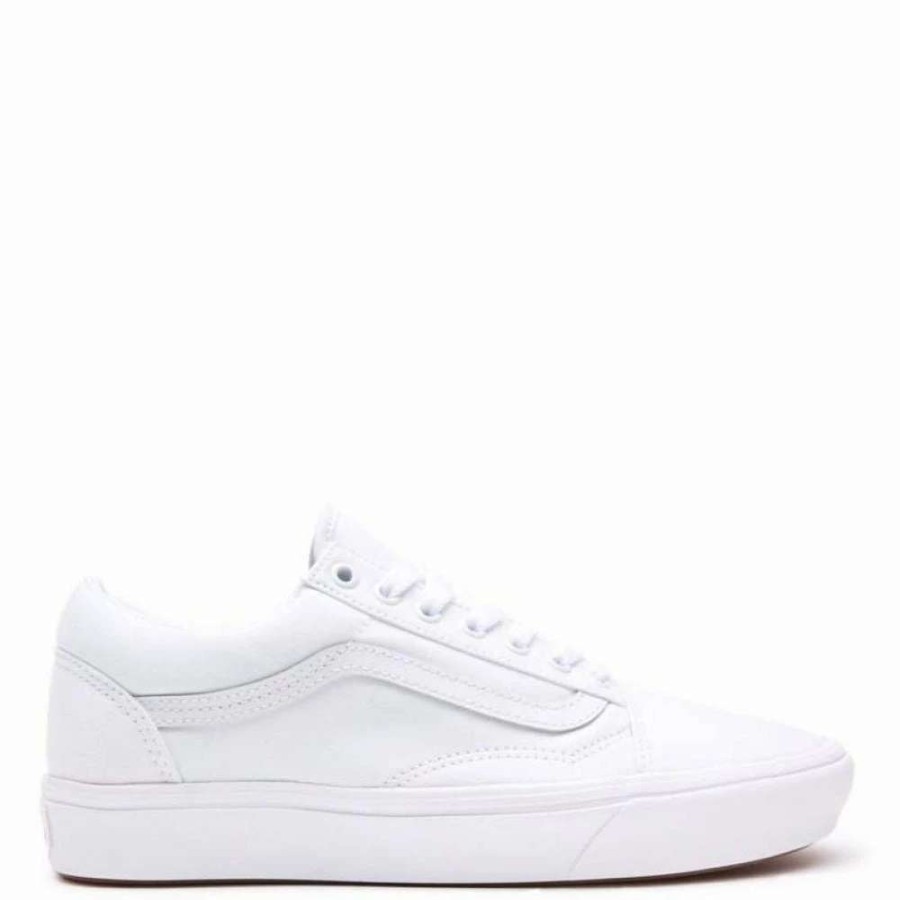 Low Top * | Vans Comfycush Old Skool In True White