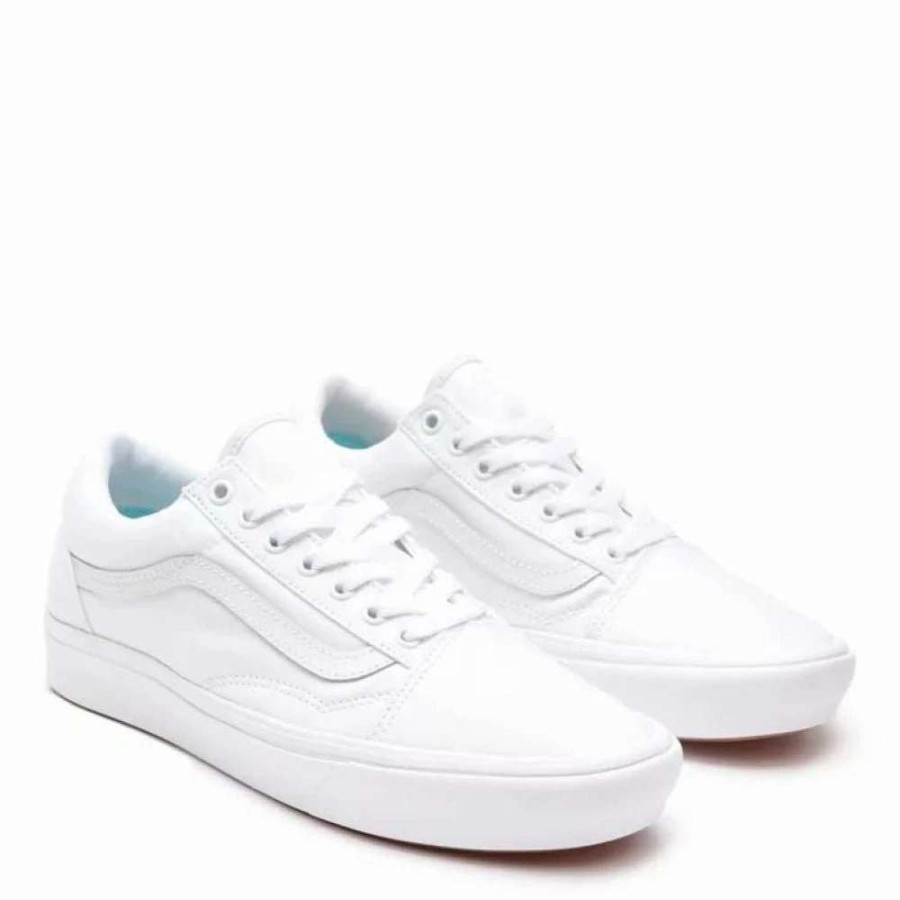 Low Top * | Vans Comfycush Old Skool In True White