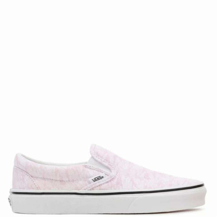 Slip-Ons * | Vans Women'S Washes Classic Slip-On In Cradle Pink/True White