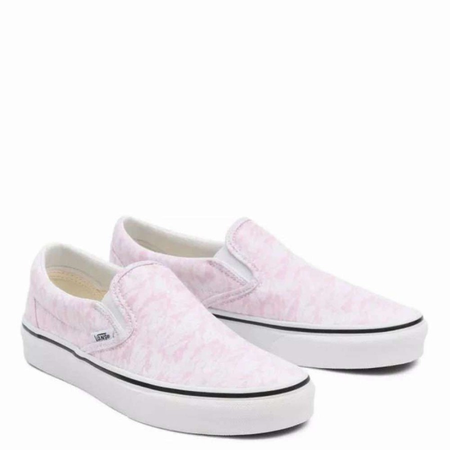 Slip-Ons * | Vans Women'S Washes Classic Slip-On In Cradle Pink/True White