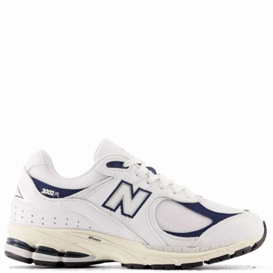 Athletic * | New Balance 2002R In White With Natural Indigo And Angora