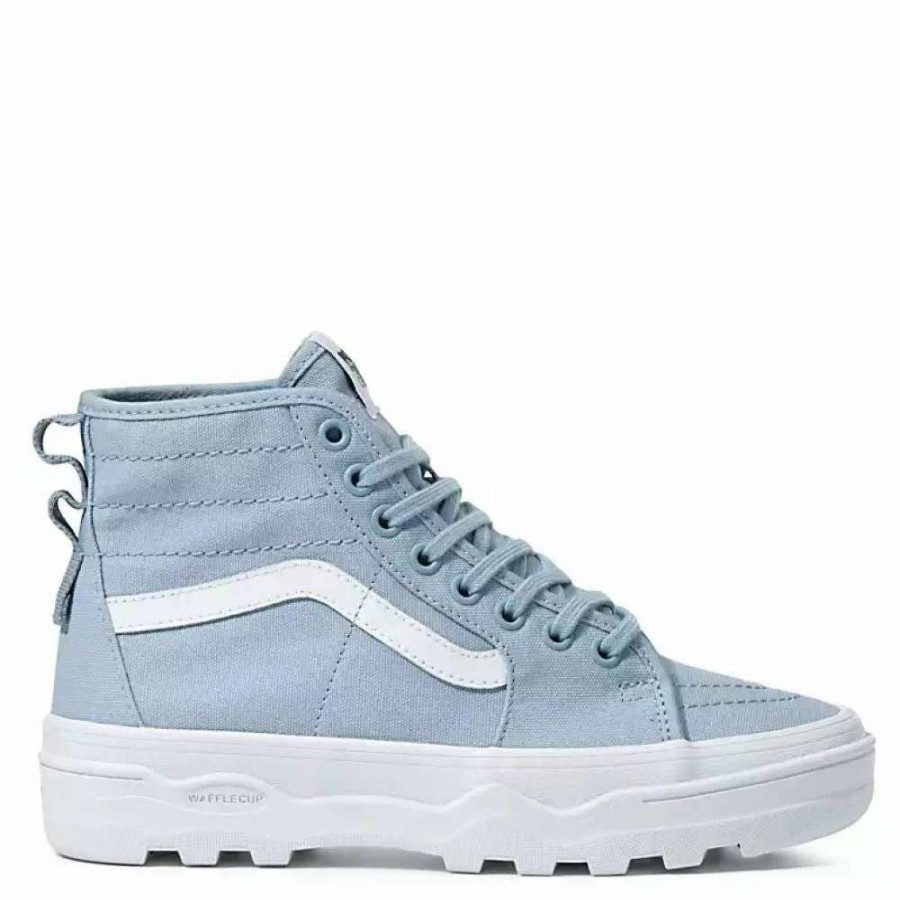 High Top * | Vans Women'S Sentry Sk8-Hi Wc In Heavy Canvas Ashley Blue