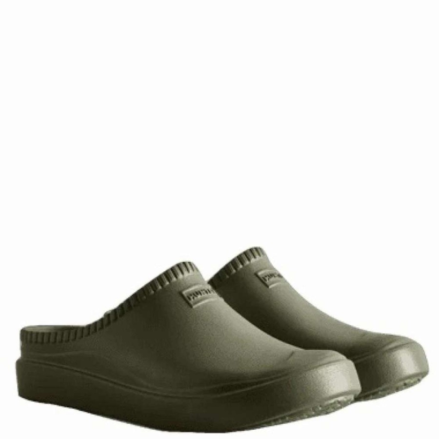 Outdoor * | Hunter Women'S In/Out Bloom Clogs In Lichen Green