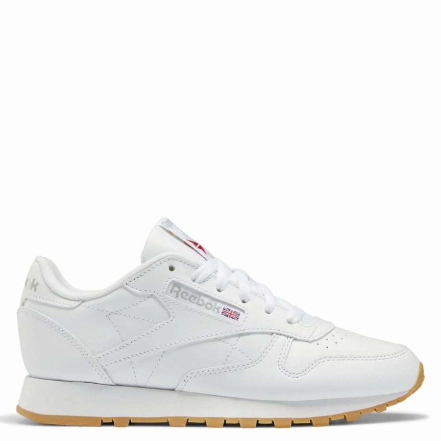 Athletic * | Reebok Women'S Classic Leather In Ftwr White/Pure Grey 3/Reebok Rubber Gum-03