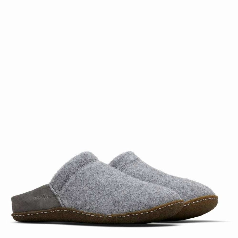 Indoor * | Sorel Women'S Nakiska Scuff Slipper In Quarry/Natural